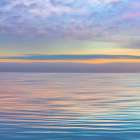 USA, Washington State, Seabeck. Composite of Hood Canal sunrise. Art Print